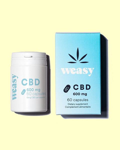 Weasy CBD Kapseln 60 St. - RELAX